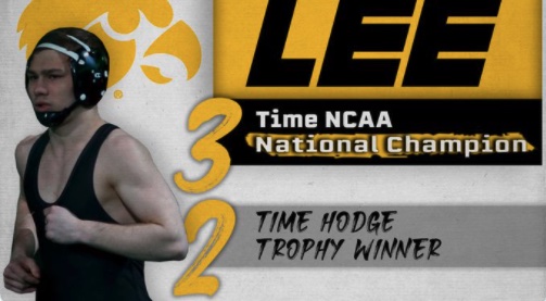 Elite University of Iowa wrestler Spencer Lee All American and 3-time NCAA winner