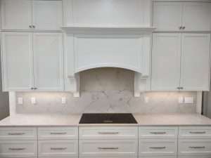 Luce Lazula new kitchen with backsplash