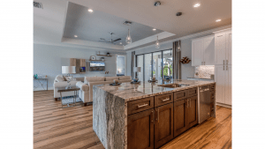 Dark Kitchen Trendy Countertop