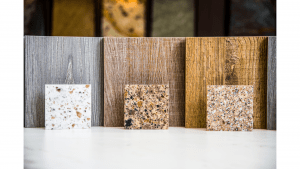 Textured slab finishes