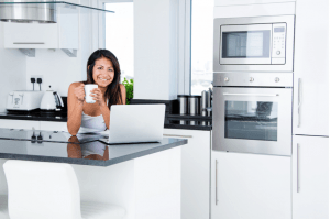 Smart location of appliances add tyo a Zen Kitchen