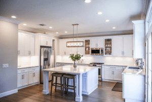 Good lighting illumination add to the Zen Quality of a kitchen